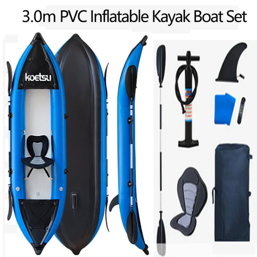 KOETSU 1-2 Kişi Şişme PVC Kayı - Fishing Kayak Inflatable incelemesi ve fiyatı