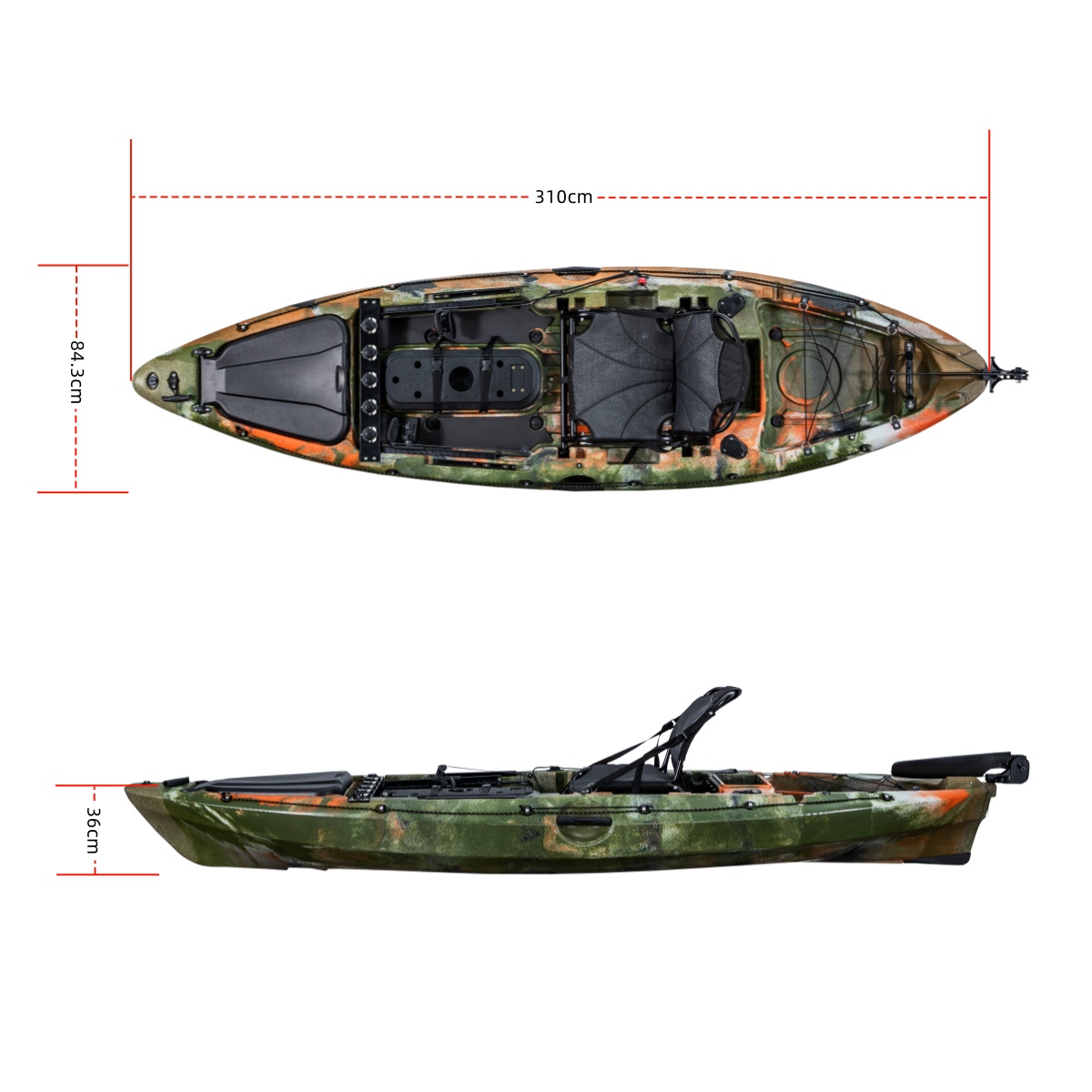 LSF Birinci Sınıf Tek Kişilik  - Fishing Kayak Rod Holder incelemesi ve fiyatı